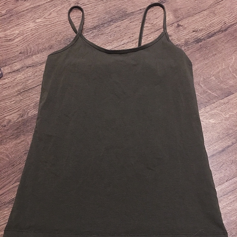Olive Green Camisole ‼️*ADD TO BUNDLES!!*‼️